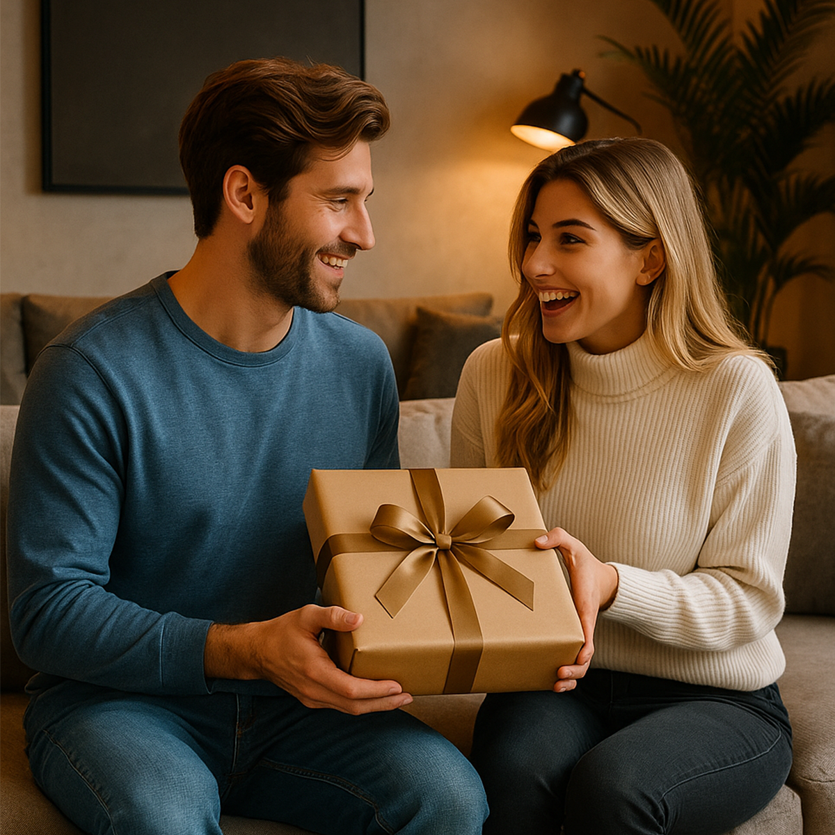 Image of Portret zakochanych + ich imiona - druk na szkle, portret z Twojego zdjęcia