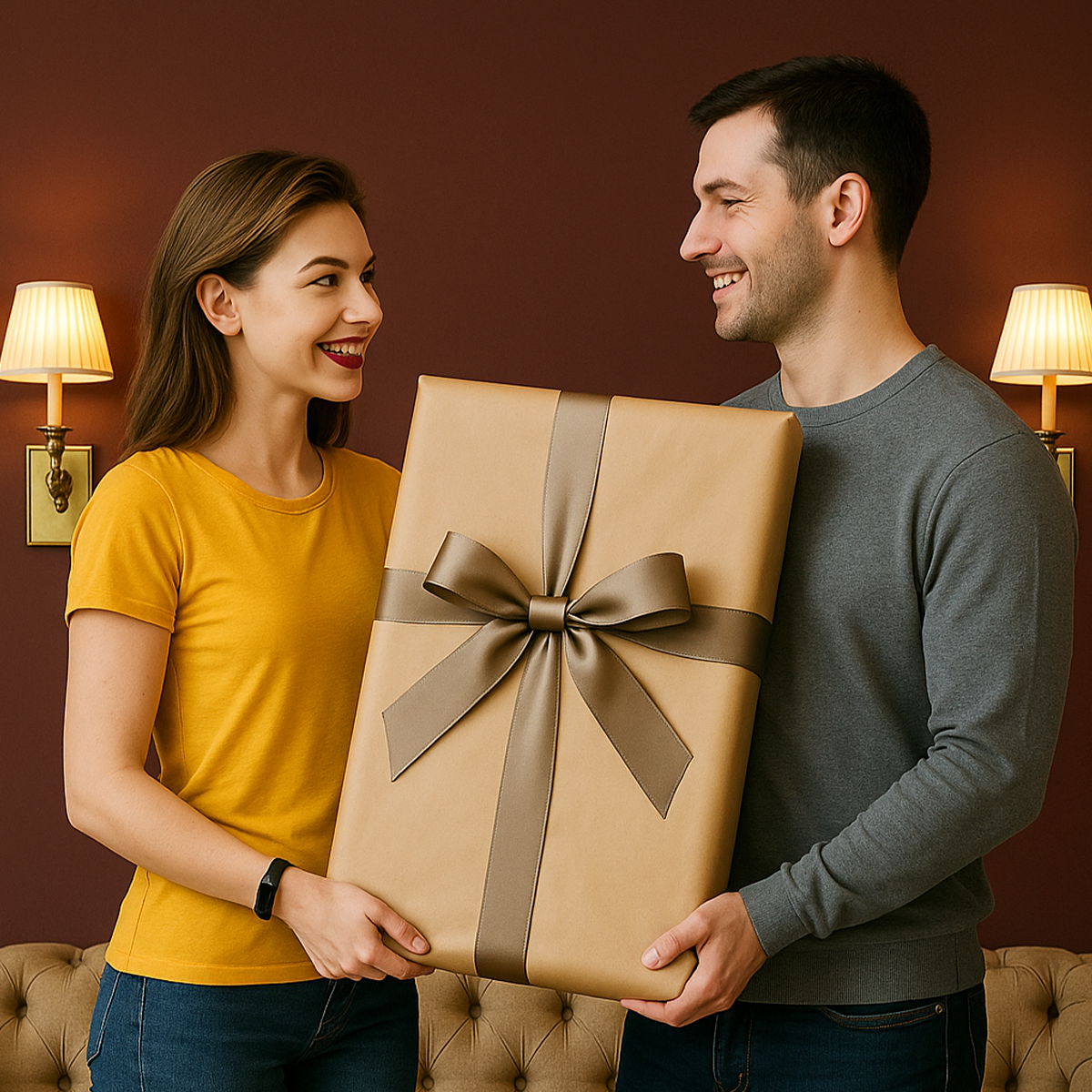 Image of Portret w stylu akwareli - obraz na płótnie z Twojego zdjęcia