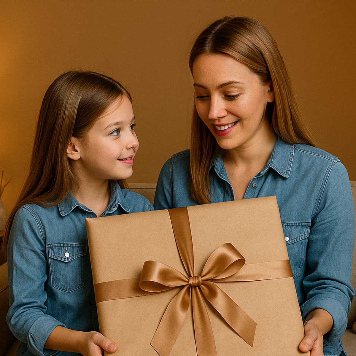 Image of Mama i córka - obraz na płótnie z Twojego zdjęcia