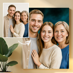 Image of Portret teściowej - obraz na płótnie z Twojego zdjęcia