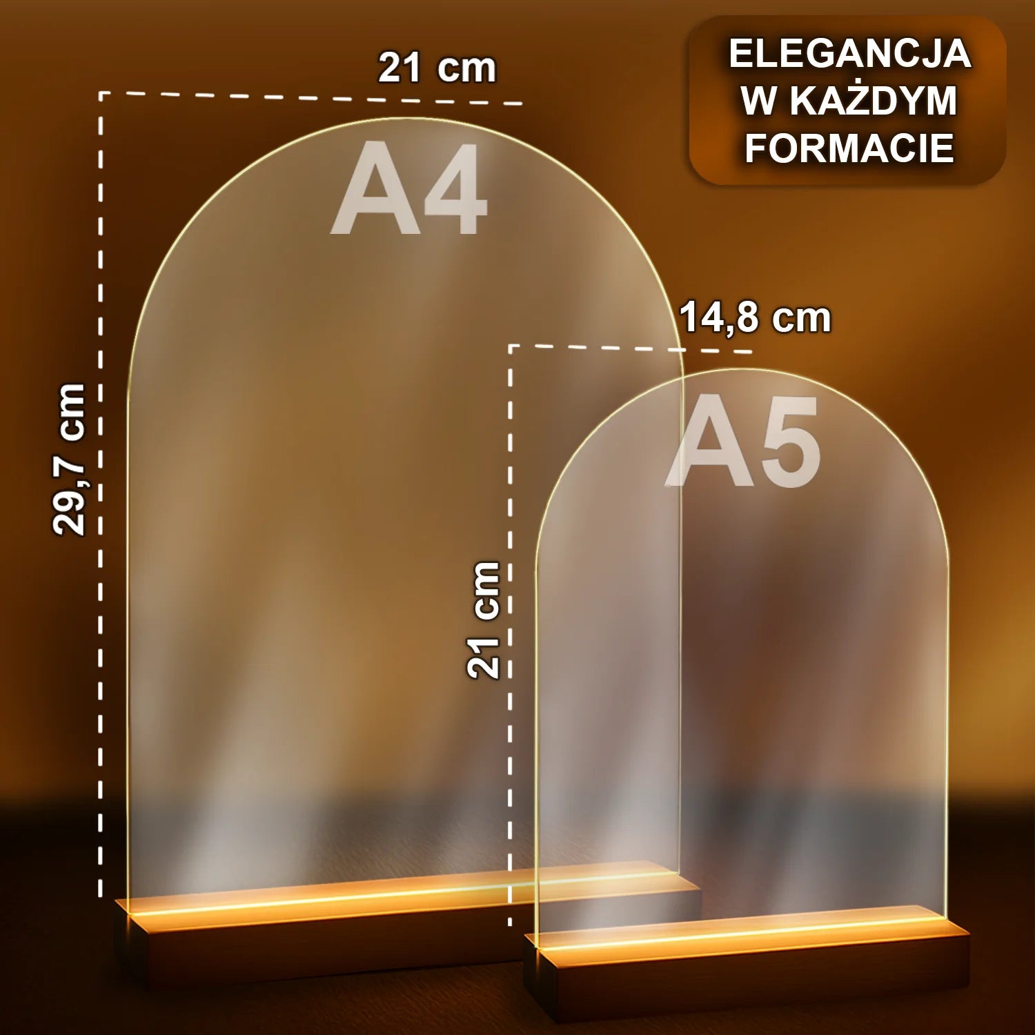 Image of Jej rocznicowa ilustracja - druk na szkle z Twojego zdjęcia