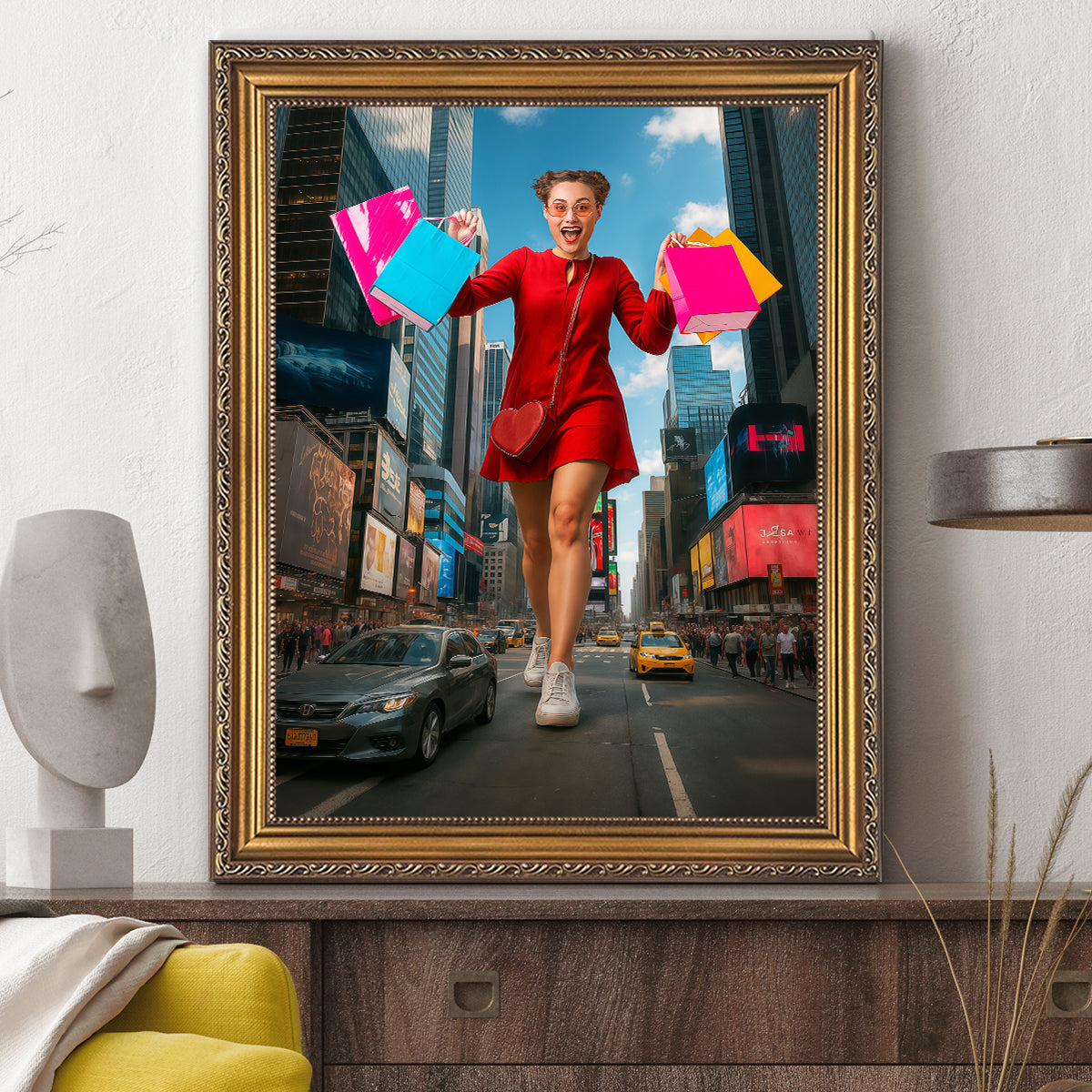 Image of Szał zakupów - obraz na płótnie z Twojego zdjęcia