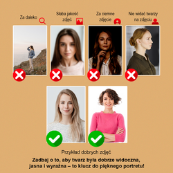 Image of Portret siostry i brata - obraz na płótnie z Twojego zdjęcia