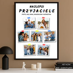 Image of Najlepsi przyjaciele kolaż - plakat z Twojego zdjęcia