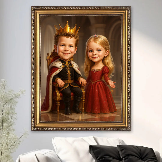 Książęta - obraz na płótnie z Twojego zdjęcia