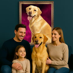 Image of Portret ukochanego zwierzaka - obraz na płótnie z Twojego zdjęcia