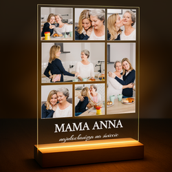 Image of Mama najkochańsza na świecie - druk na szkle z Twojego zdjęcia