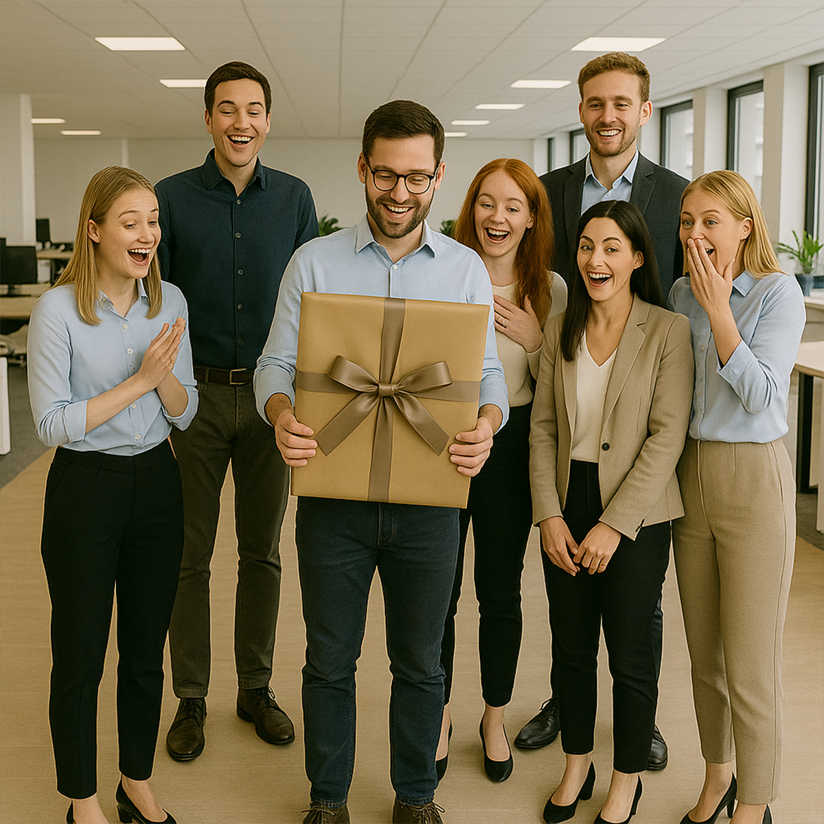 Image of Grupa przyjaciół - obraz na płótnie z Twojego zdjęcia