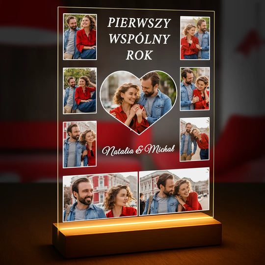 Z okazji rocznicy związku - druk na szkle z Twojego zdjęcia
