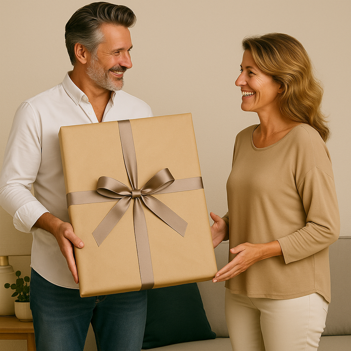 Image of Portret małżonków - obraz na płótnie z Twojego zdjęcia