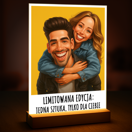 Limitowana edycja - druk na szkle, portret z Twojego zdjęcia
