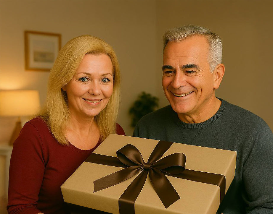 Portret na perłową rocznicę - obraz na płótnie z Twojego zdjęcia