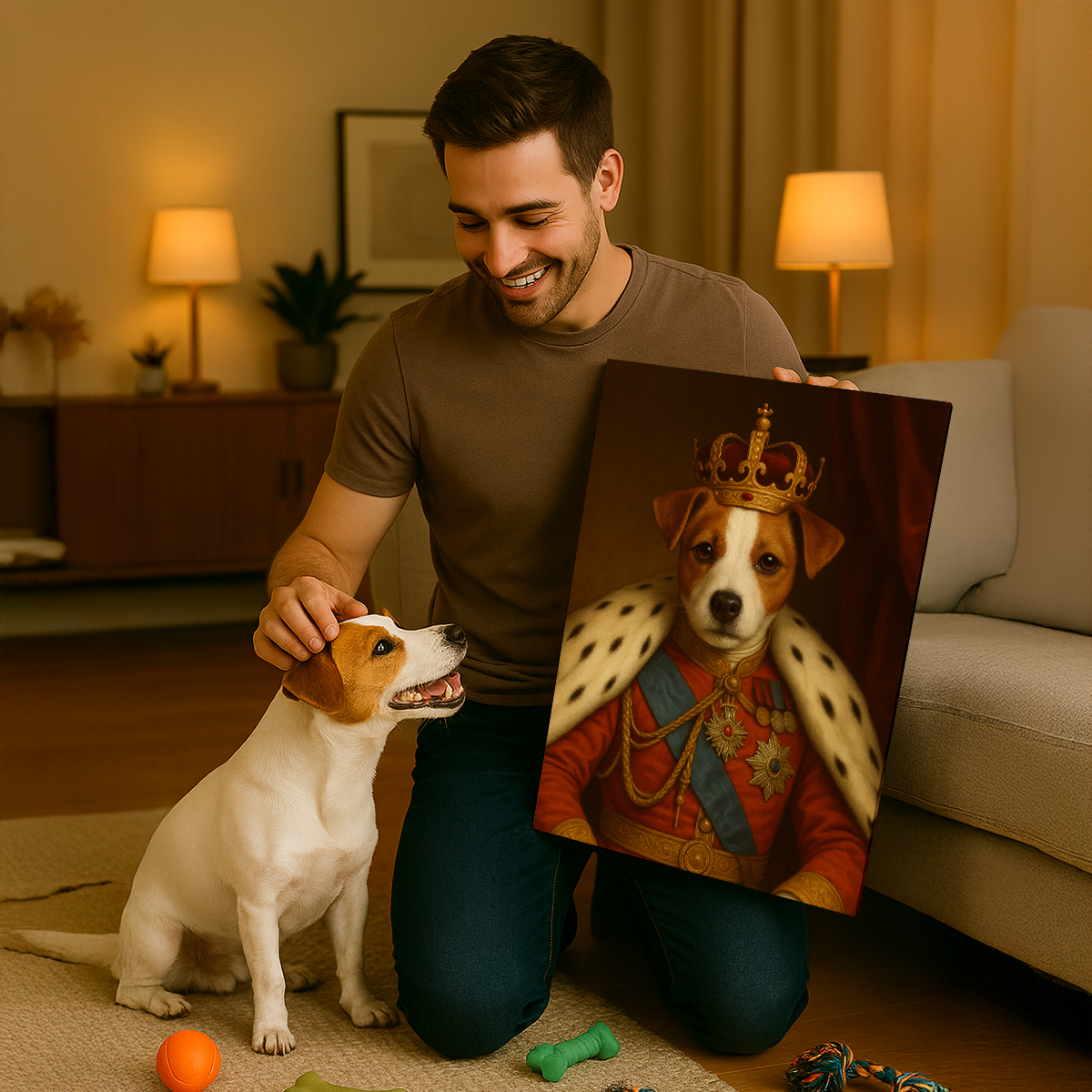 Image of Królewski pupil - obraz na płótnie z Twojego zdjęcia