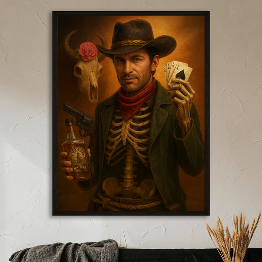 Mężczyzna w stylu halloween - plakat z Twojego zdjęcia