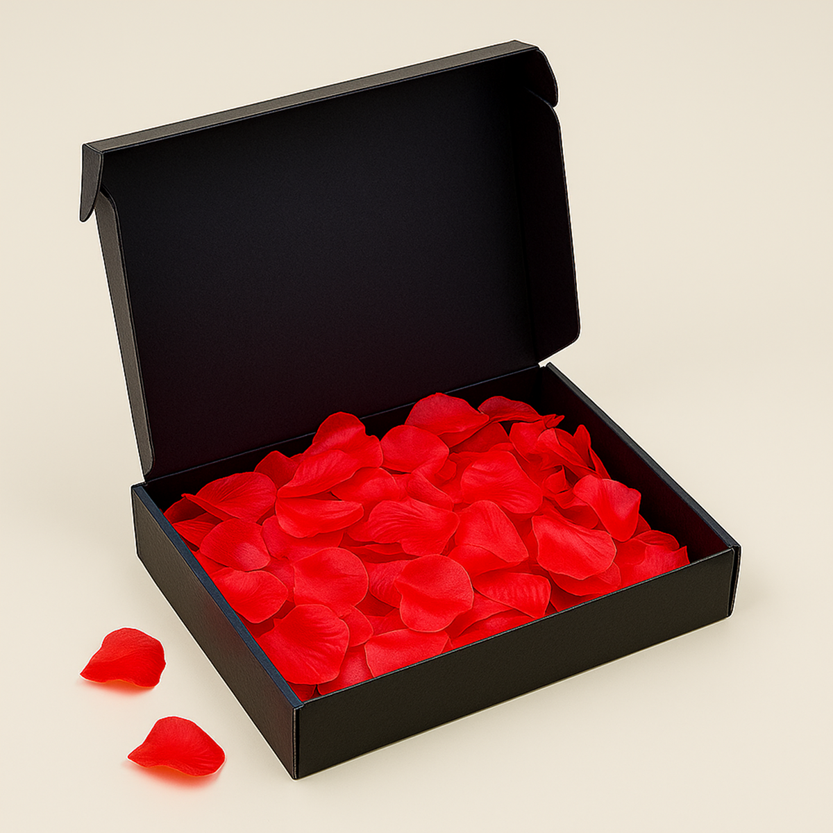 Image of Ekskluzywne opakowanie z płatkami róż