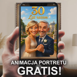 Image of Portret pary 30 lat razem - obraz na płótnie z Twojego zdjęcia