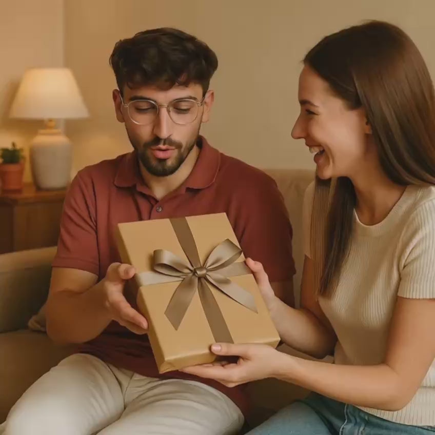 Święta w wielkim stylu - druk na szkle, portret z Twojego zdjęcia