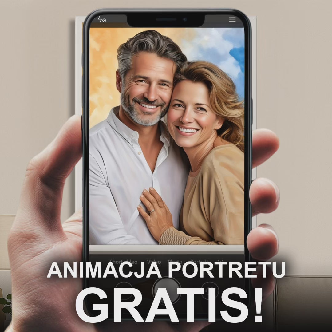 Image of Portret małżonków - obraz na płótnie z Twojego zdjęcia