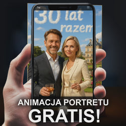 Image of Portret pary na 30 rocznicę - druk na szkle, portret z Twojego zdjęcia