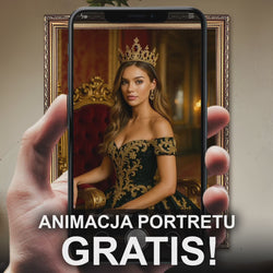 Image of Portret królowej - obraz na płótnie z Twojego zdjęcia