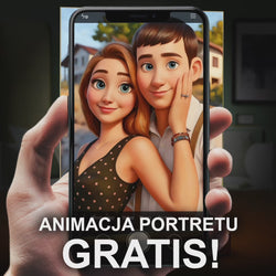Image of Portret w bajkowym stylu - druk na szkle, portret z Twojego zdjęcia