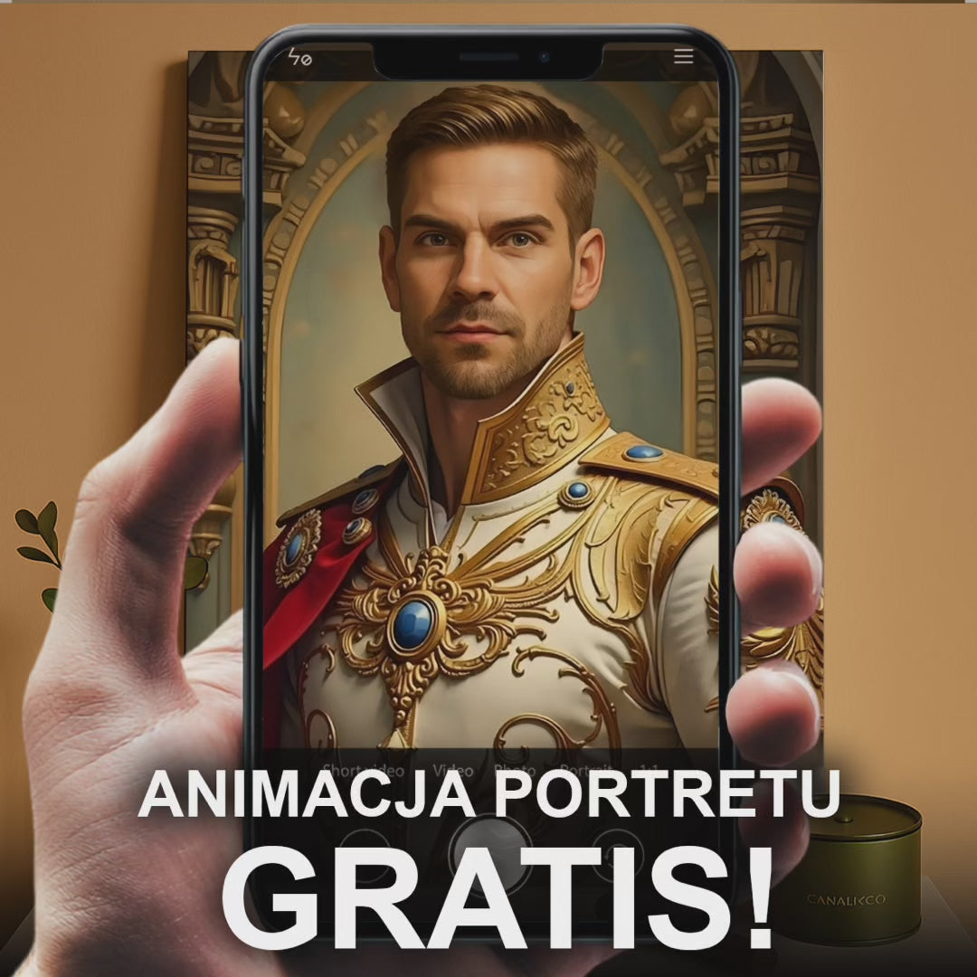 Image of Książęcy portret - obraz na płótnie z Twojego zdjęcia