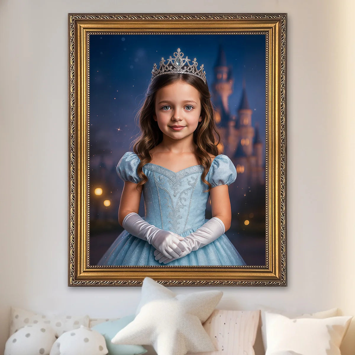 Image of Mała księżniczka - obraz na płótnie z Twojego zdjęcia