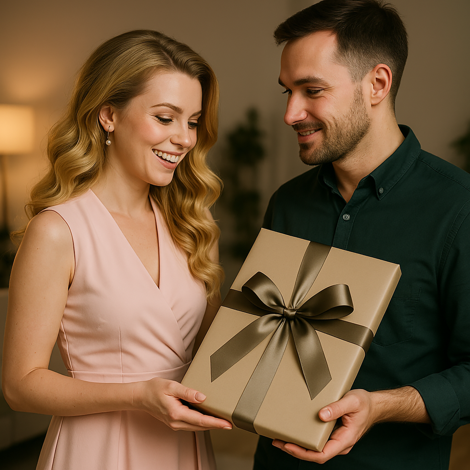 Image of Na Gwiazdkę - druk na szkle, portret z Twojego zdjęcia