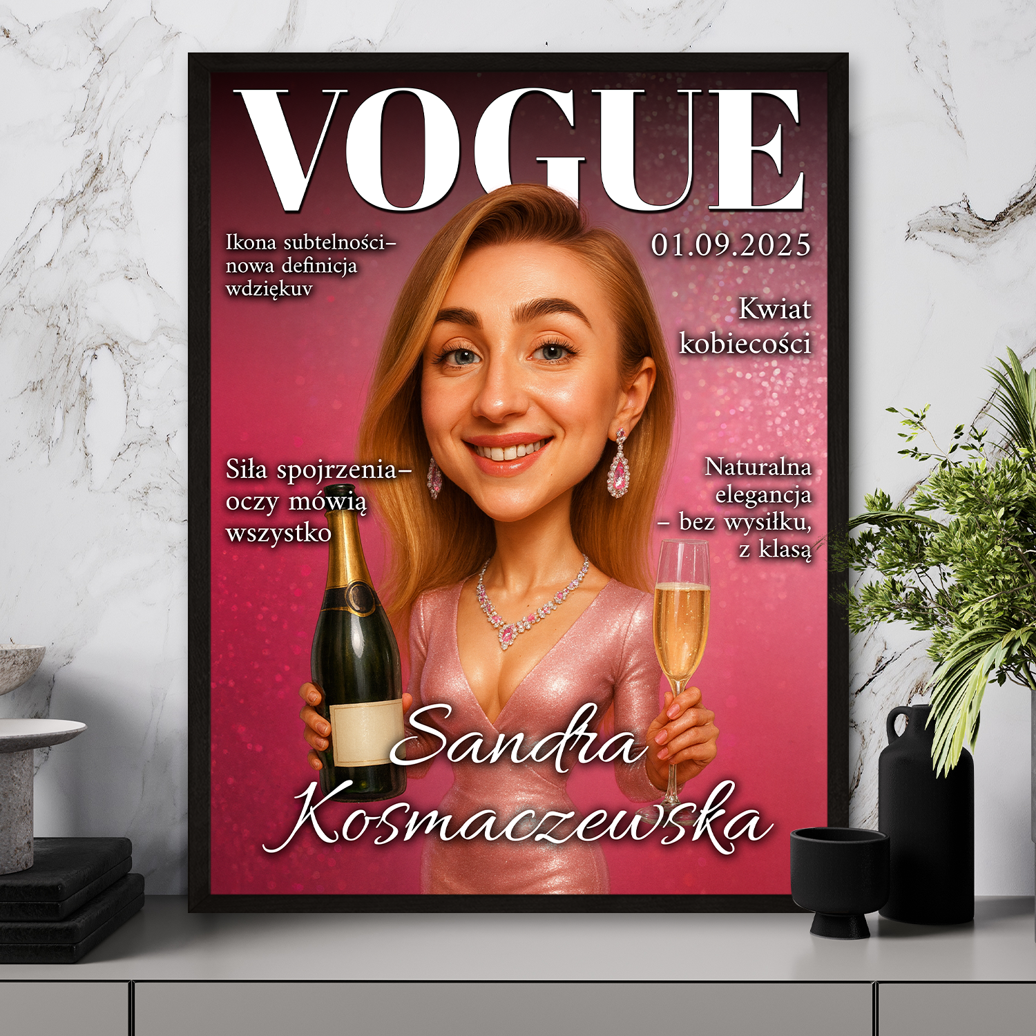 Image of Kobieta, która inspiruje - plakat z Twojego zdjęcia