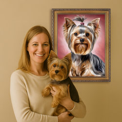 Image of Portret Twojego pupila - obraz na płótnie z Twojego zdjęcia